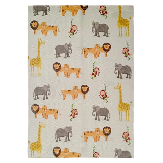 OLIVIA ROCCO Animal Print Rug Safari Non Slip Soft Durable Floor Rug for Living Room Bedroom Hallway and Office Eco Friendly