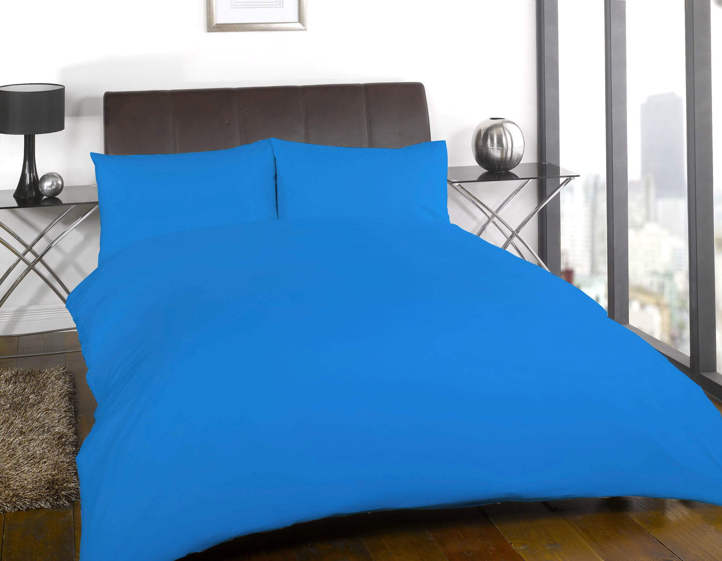 OLIVIA ROCCO Flannelette Duvet Set Brushed Cotton Super Soft Warm Luxuriously Cozy For Single Double King Super King All Season Comfort
