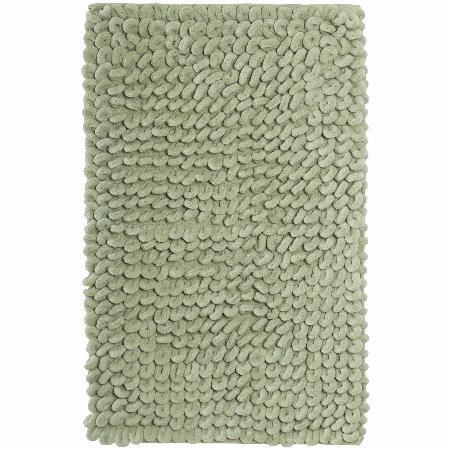 OLIVIA ROCCO Jumbo Loop Bath Mat Non Slip Water Absorbent Rug For Shower And Toilet Large Size Floor Mat Plush Loop Design