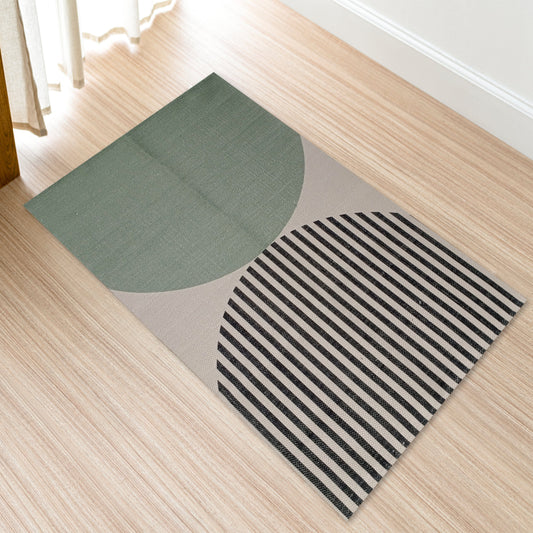 OLIVIA ROCCO Printed Rug Amphi Colour Non Slip Soft Durable Floor Rug For Living Room Bedroom Office Indoor Use Decorative