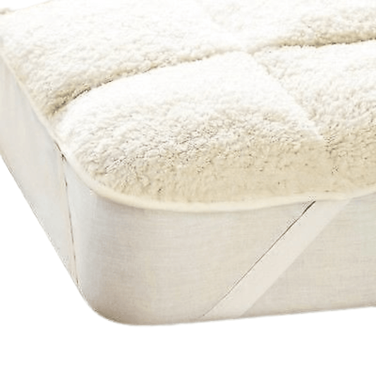 OLIVIA ROCCO Mattress Topper Supreme Comfort Extra Deep Dual Sided Fluffy Teddy OEKO-TEX Certified Fits Single Double King Super King