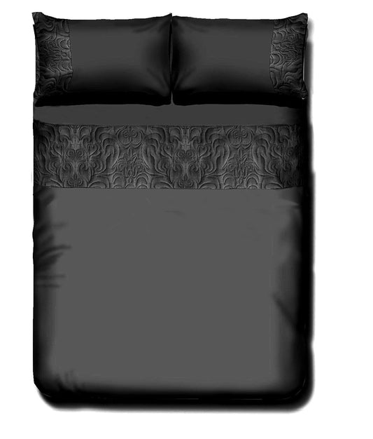 OLIVIA ROCCO Venezia Embellished Duvet Set Easy Care Quilt Cover In Various Colours And Sizes Designed In England UK Stock