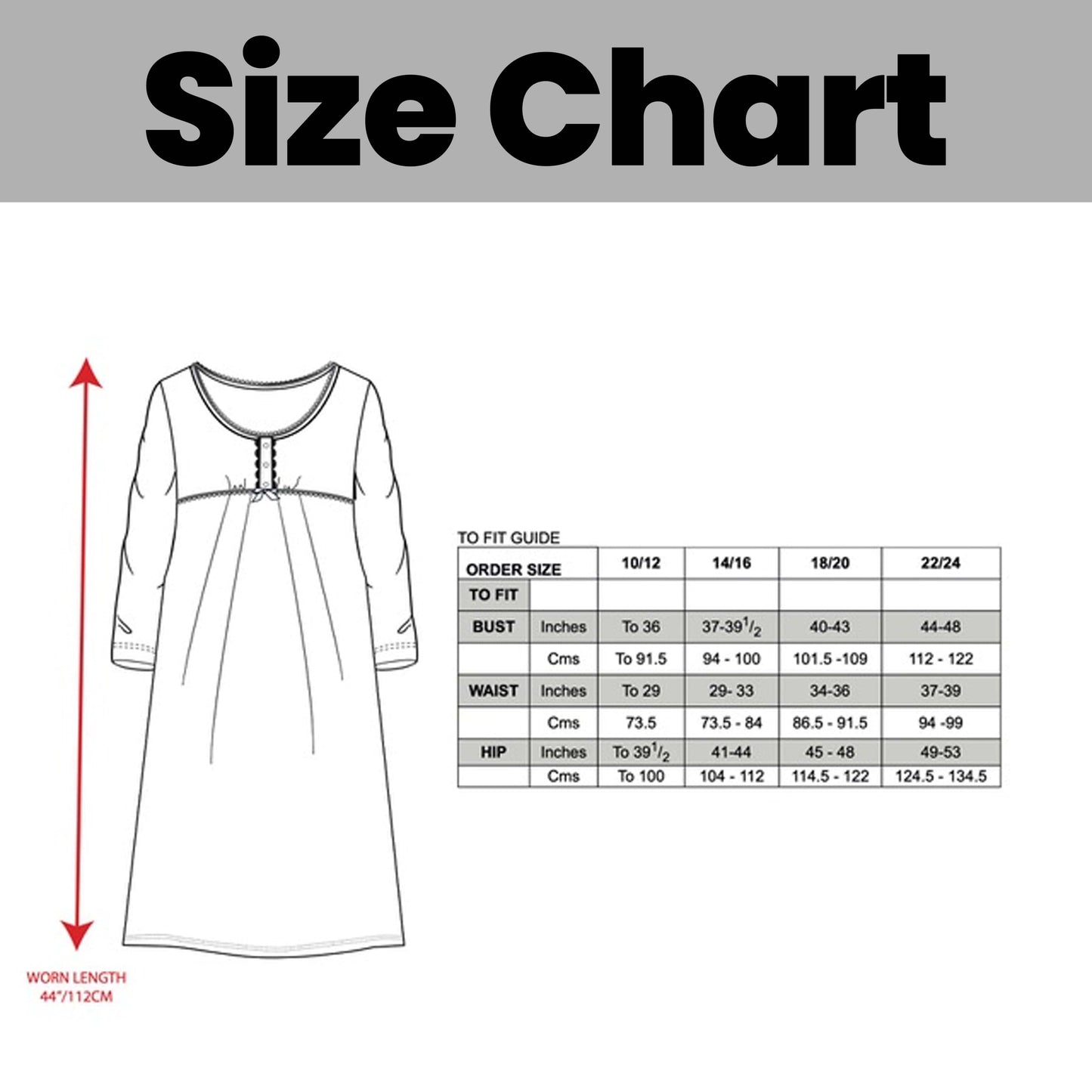 OLIVIA ROCCO Womens Fleece Nightdress Long Sleeve Floral Print Sleepwear Cozy Winter Nightie Available In Multiple Sizes