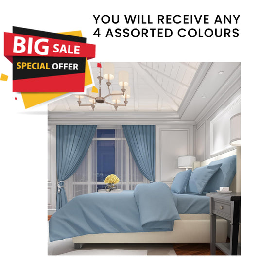 OLIVIA ROCCO 4 Pack Flannelette Fitted Sheets Super Soft Brushed Cotton Bed Sheets Extra Deep Thermal Cosy Luxury Bedding Assorted Colours
