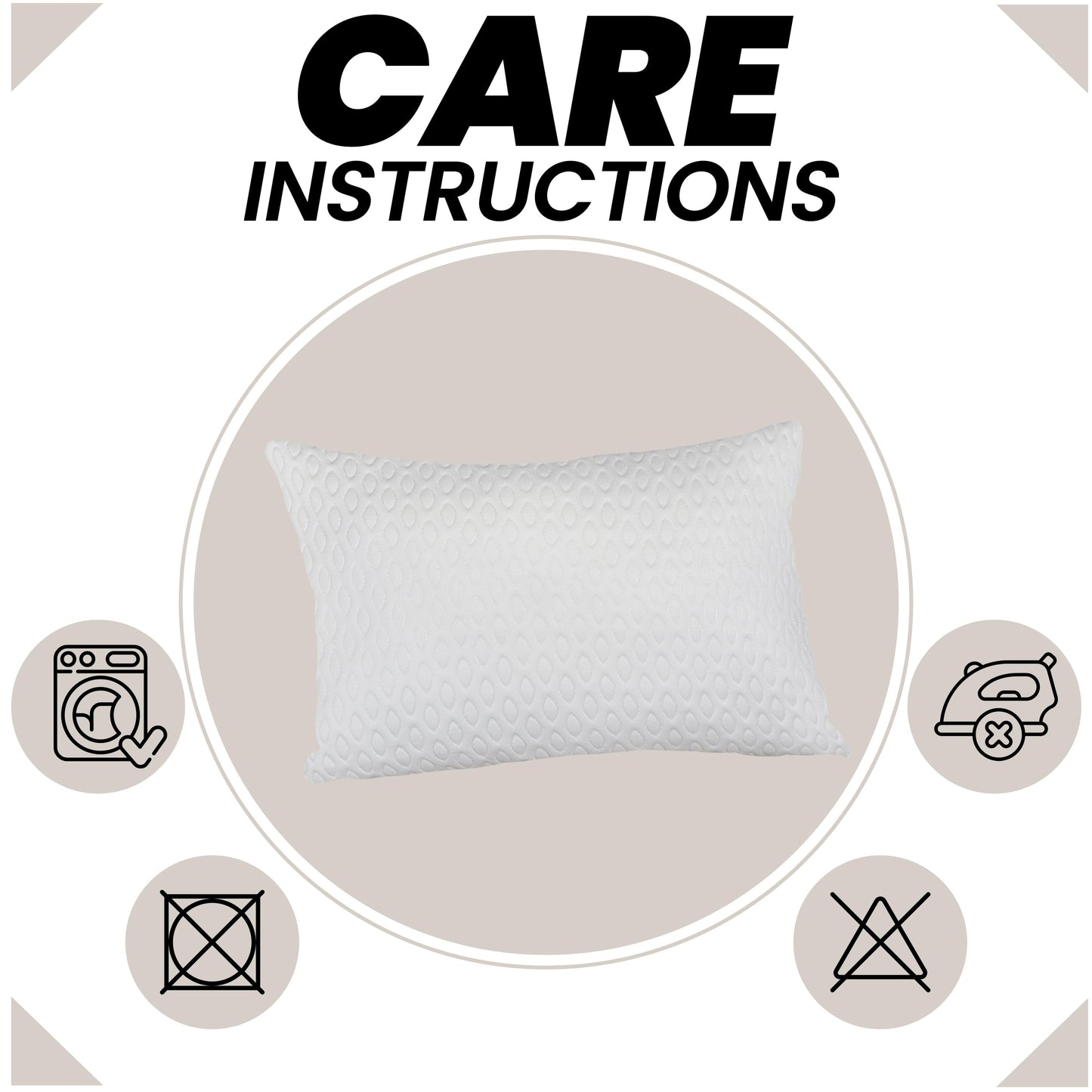 OLIVIA ROCCO Air Flow Pillow Hotel Quality Anti Snore Side Sleeper Premium Fibre Filling For Neck And Back Support With Breathable Cooling Technology