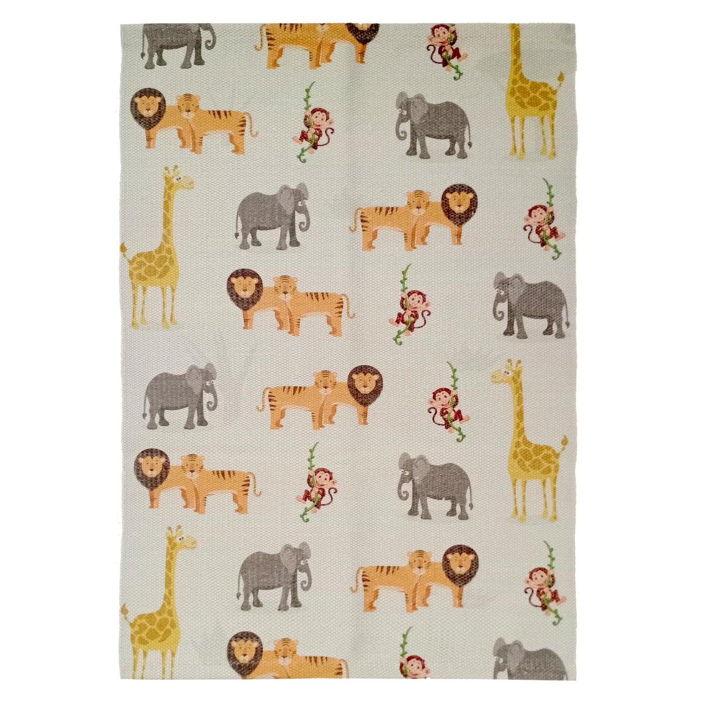 OLIVIA ROCCO Animal Print Rug Safari Non Slip Soft Durable Floor Rug for Living Room Bedroom Hallway and Office Eco Friendly