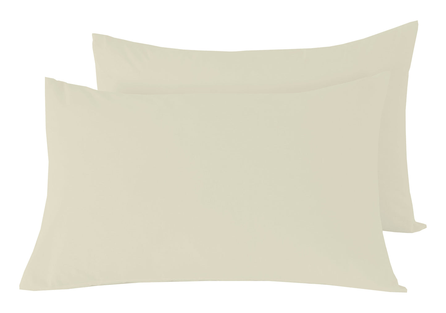 OLIVIA ROCCO Basics Fitted Pleated Valance Sheet Indus Valley Cotton Blend OEKO-TEX Certified Multiple Sizes And Colours