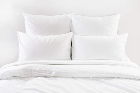 OLIVIA ROCCO Basics Luxury Cotton-Rich Duvet Set, Soft Durable Bedding In Single, Double, King, Super King Sizes, Elegant Color Options