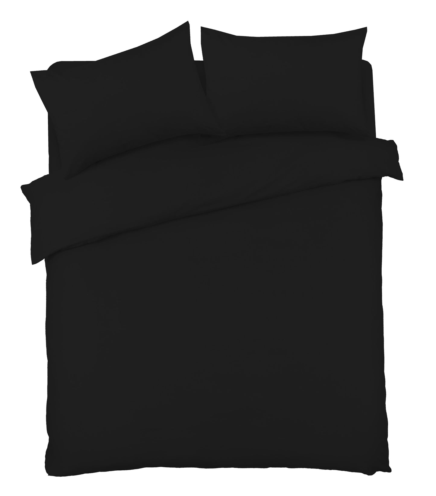 OLIVIA ROCCO Basics Luxury Cotton-Rich Duvet Set, Soft Durable Bedding In Single, Double, King, Super King Sizes, Elegant Color Options