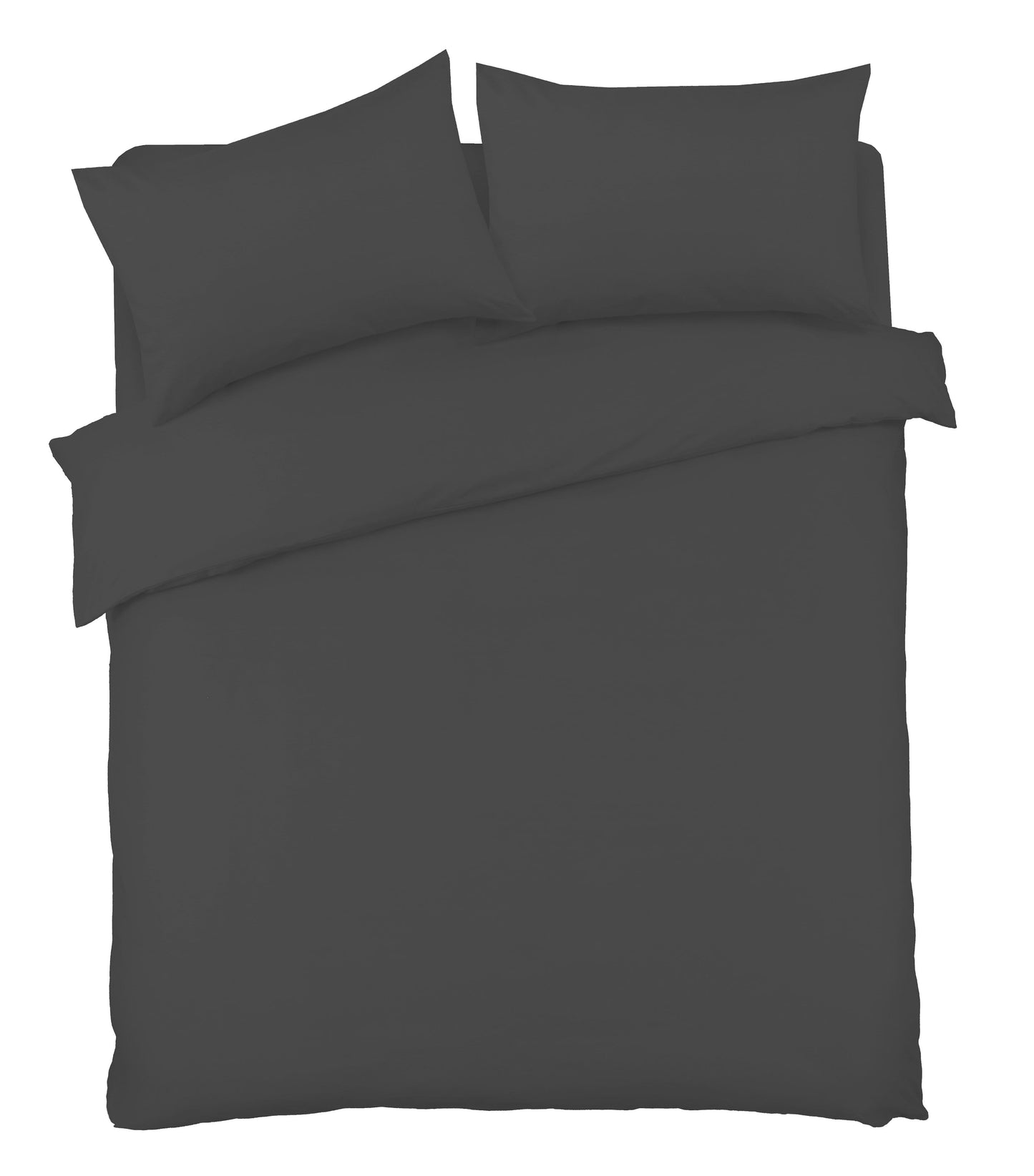 OLIVIA ROCCO Basics Luxury Cotton-Rich Duvet Set, Soft Durable Bedding In Single, Double, King, Super King Sizes, Elegant Color Options