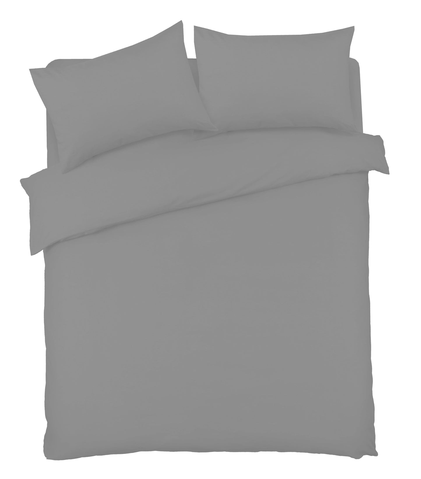 OLIVIA ROCCO Basics Luxury Cotton-Rich Duvet Set, Soft Durable Bedding In Single, Double, King, Super King Sizes, Elegant Color Options