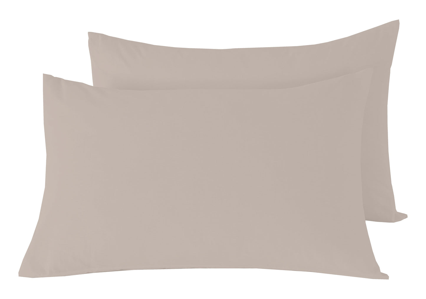 OLIVIA ROCCO Basics Fitted Sheet Indus Valley Cotton Linen Elasticated For Perfect Fit OEKO TEX Certified Multiple Sizes And Colours