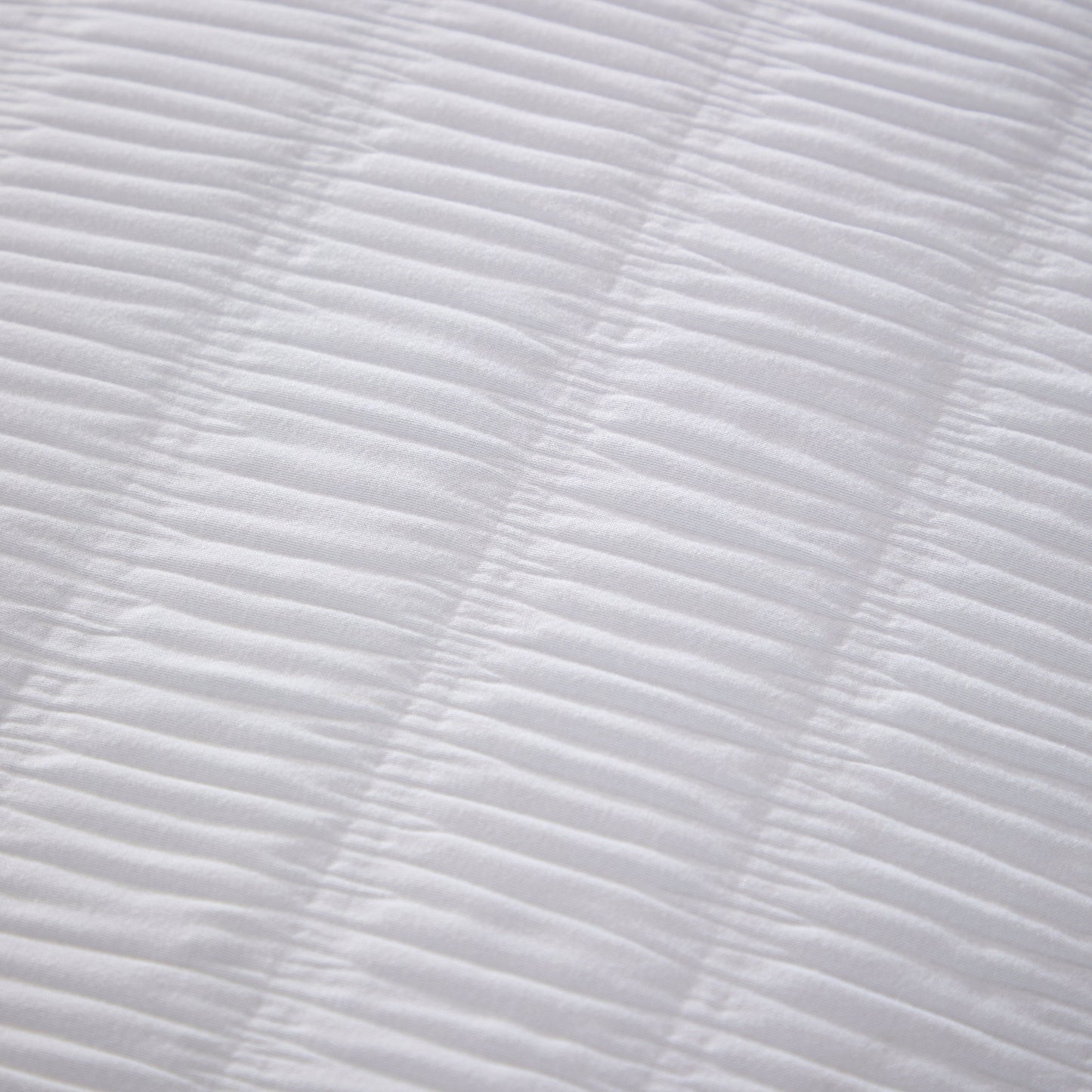 OLIVIA ROCCO Belgravia White Microfibre Duvet Cover Set With Pillowcases Soft Easy Care Modern Minimalist Bedding Machine Washable All Season