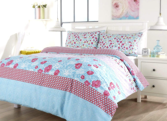 Chelsea Floral Duvet Set Cotton-Rich Bedding