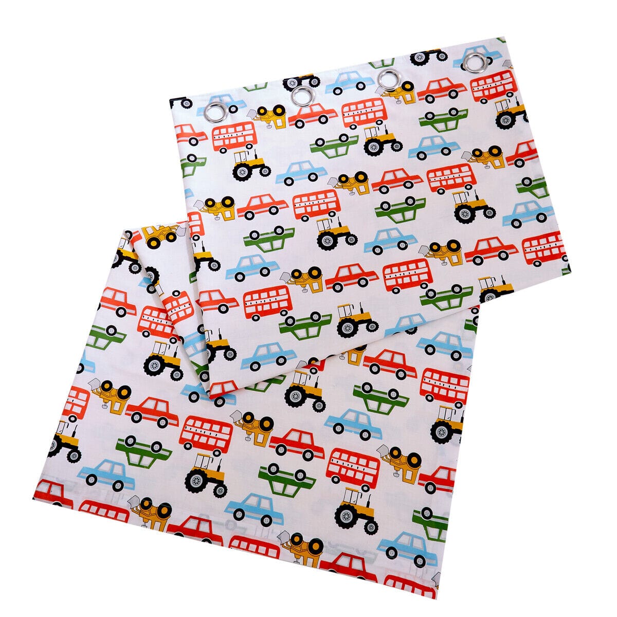 OLIVIA ROCCO Duvet Set Beep Beep Digger Trucks Theme Cotton Blend Matching Pillowcase Optional Curtains For Boys Bedrooms
