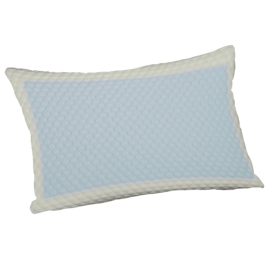 OLIVIA ROCCO Cooling Gel Memory Foam Pillow With Breathable Cover, Orthopaedic Support, Luxury Fibre Filling, Ergonomic Neck Relief