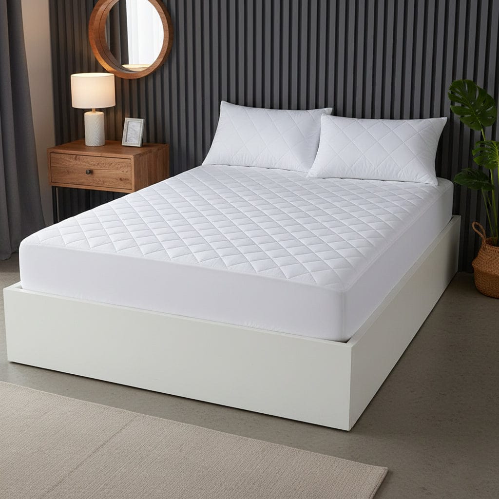 Egyptian Cotton Quilted Waterproof Mattress Protector