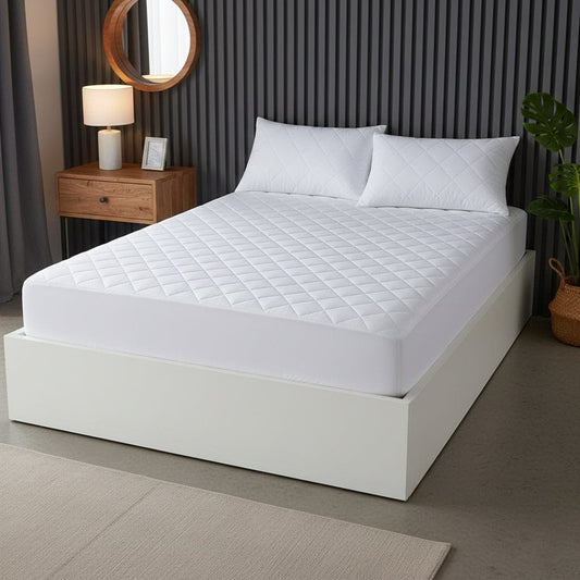 Egyptian Cotton Quilted Waterproof Mattress Protector