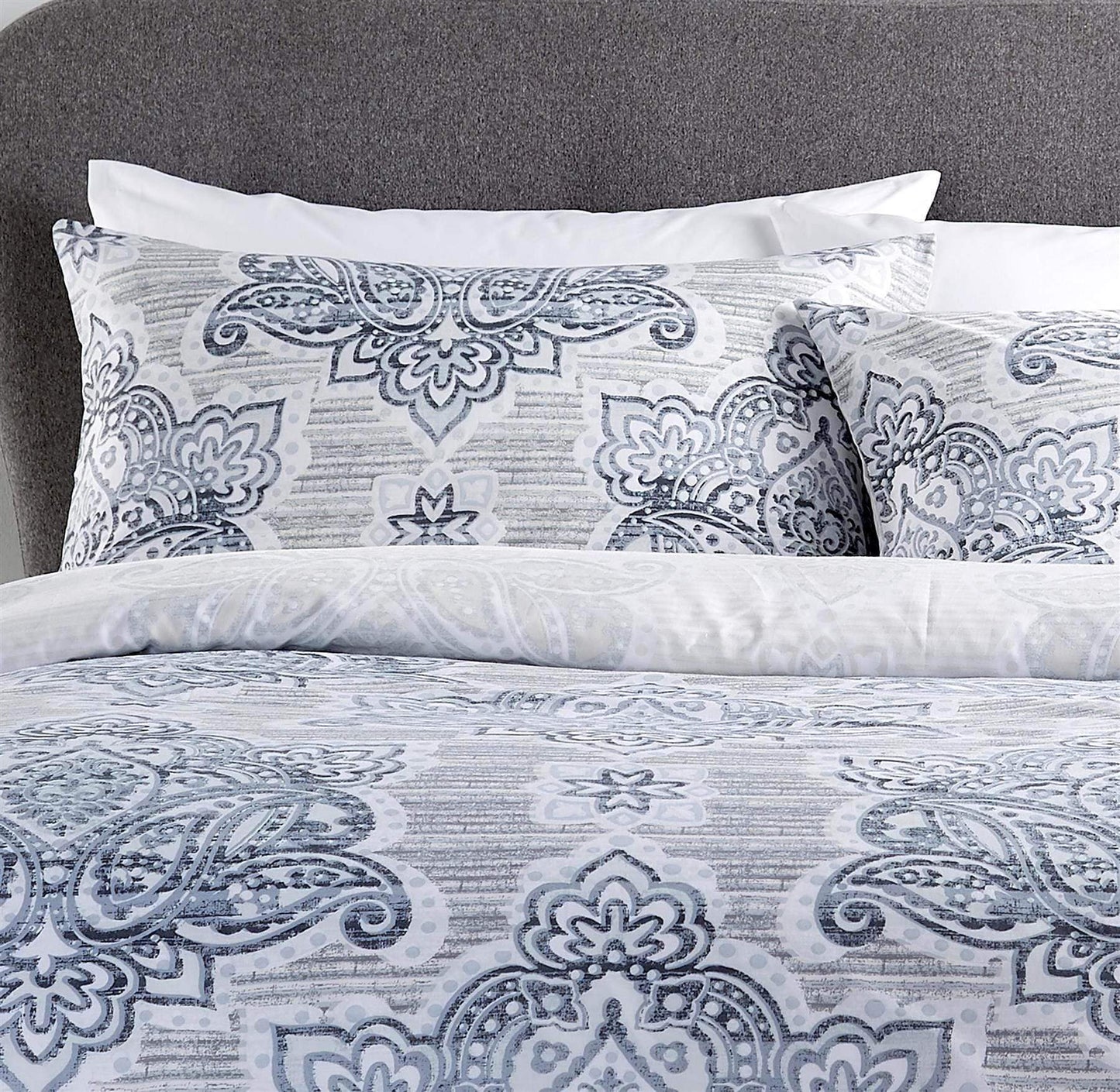 OLIVIA ROCCO Empire Duvet Set Reversible Luxurious Premium Cotton Rich With Vibrant Designs For Single Double And King Beds