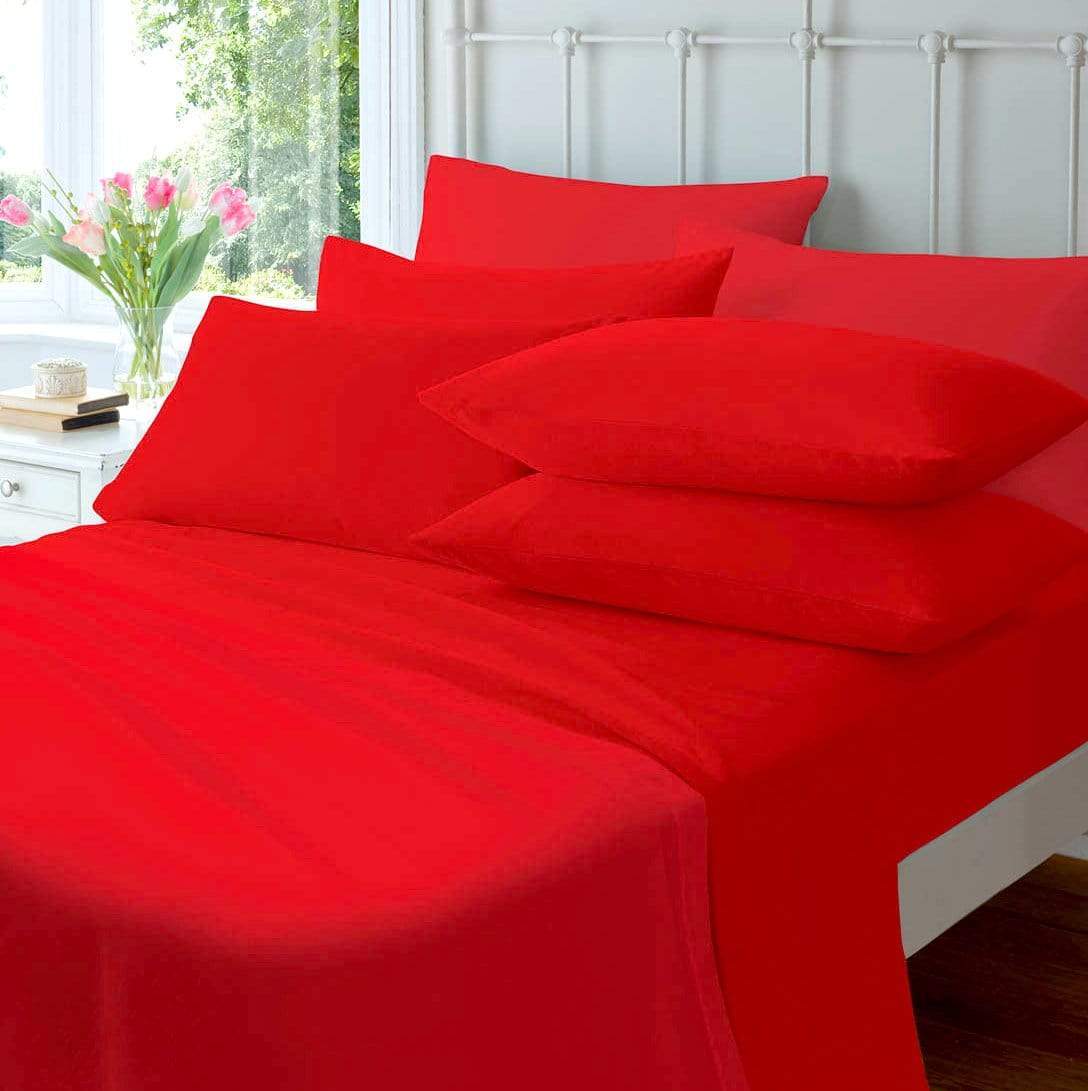 OLIVIA ROCCO Flannelette Duvet Set Brushed Cotton Super Soft Warm Luxuriously Cozy For Single Double King Super King All Season Comfort