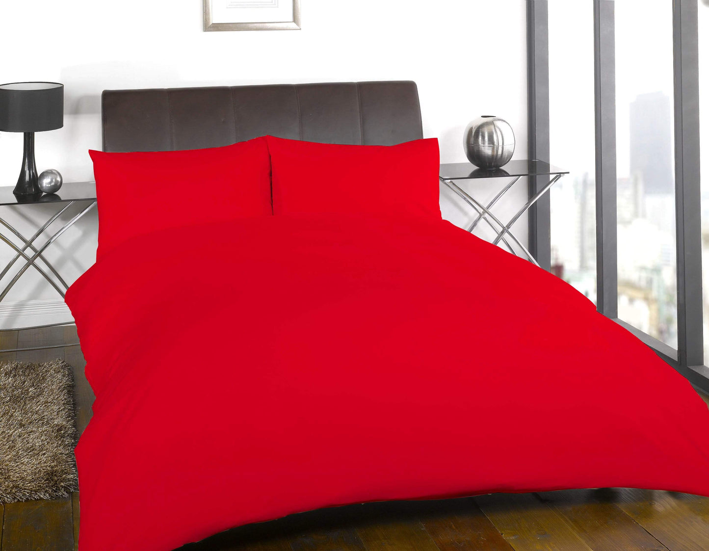 OLIVIA ROCCO Flannelette Duvet Set Brushed Cotton Super Soft Warm Luxuriously Cozy For Single Double King Super King All Season Comfort