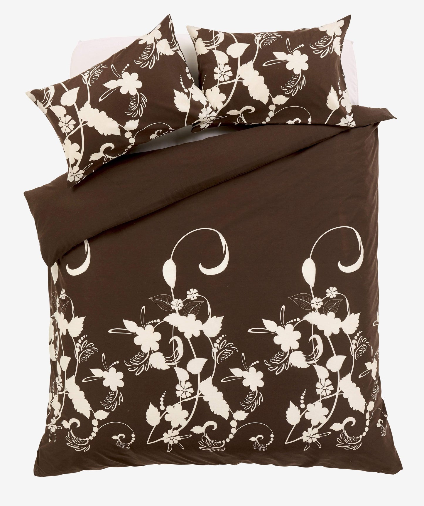 Floral Trail Duvet Set Cotton Rich Bedding With Botanical Design