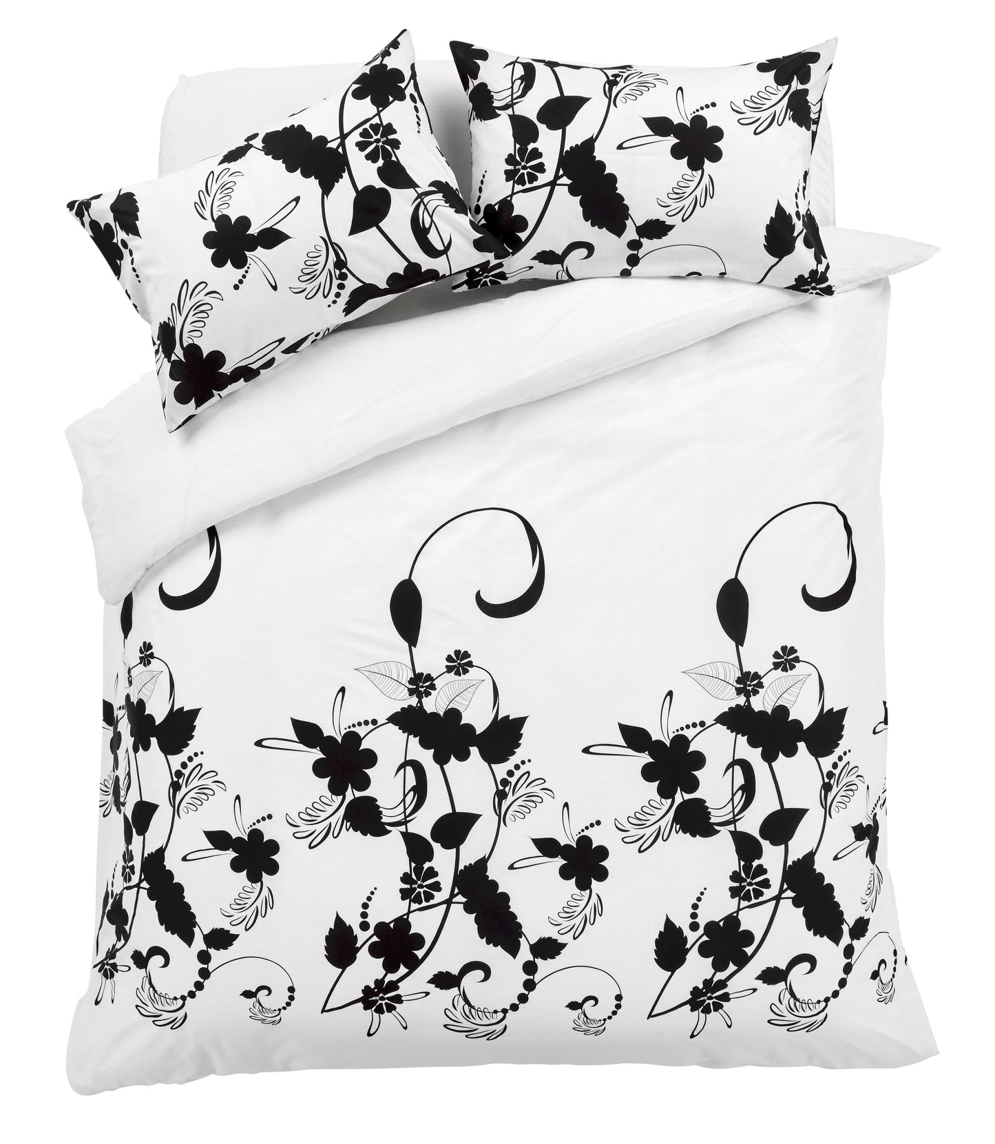 Floral Trail Duvet Set Cotton Rich Bedding With Botanical Design