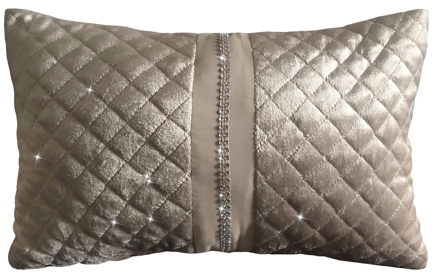 Kylie Duvet Set Charcoal Gold Velvet Bedding With Quilted Trim