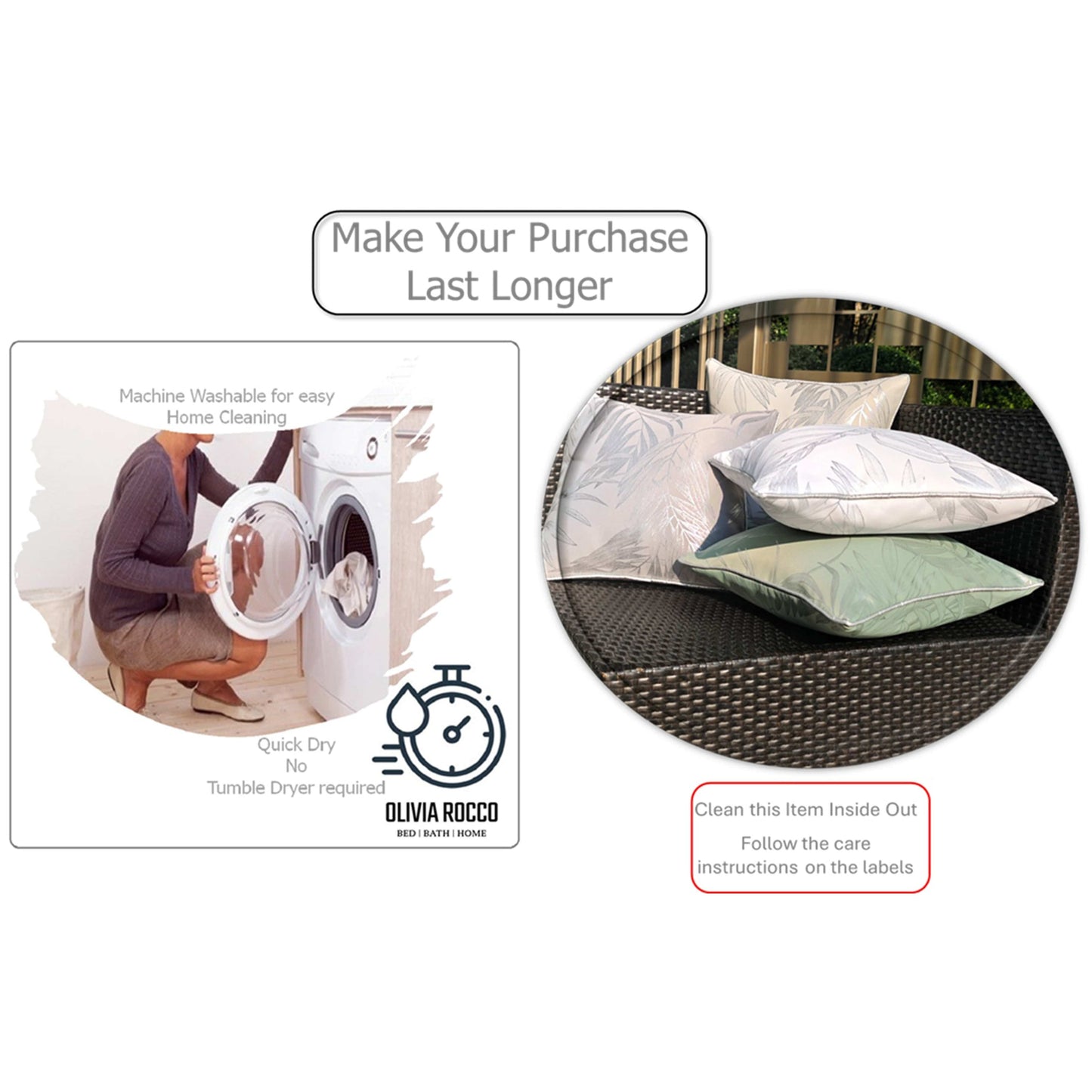 OLIVIA ROCCO Leaf Sparkle 2 Pack Cushion Covers Leaf Silver Modern Decorative Throw Pillow Cases For Sofa Bed Living Room