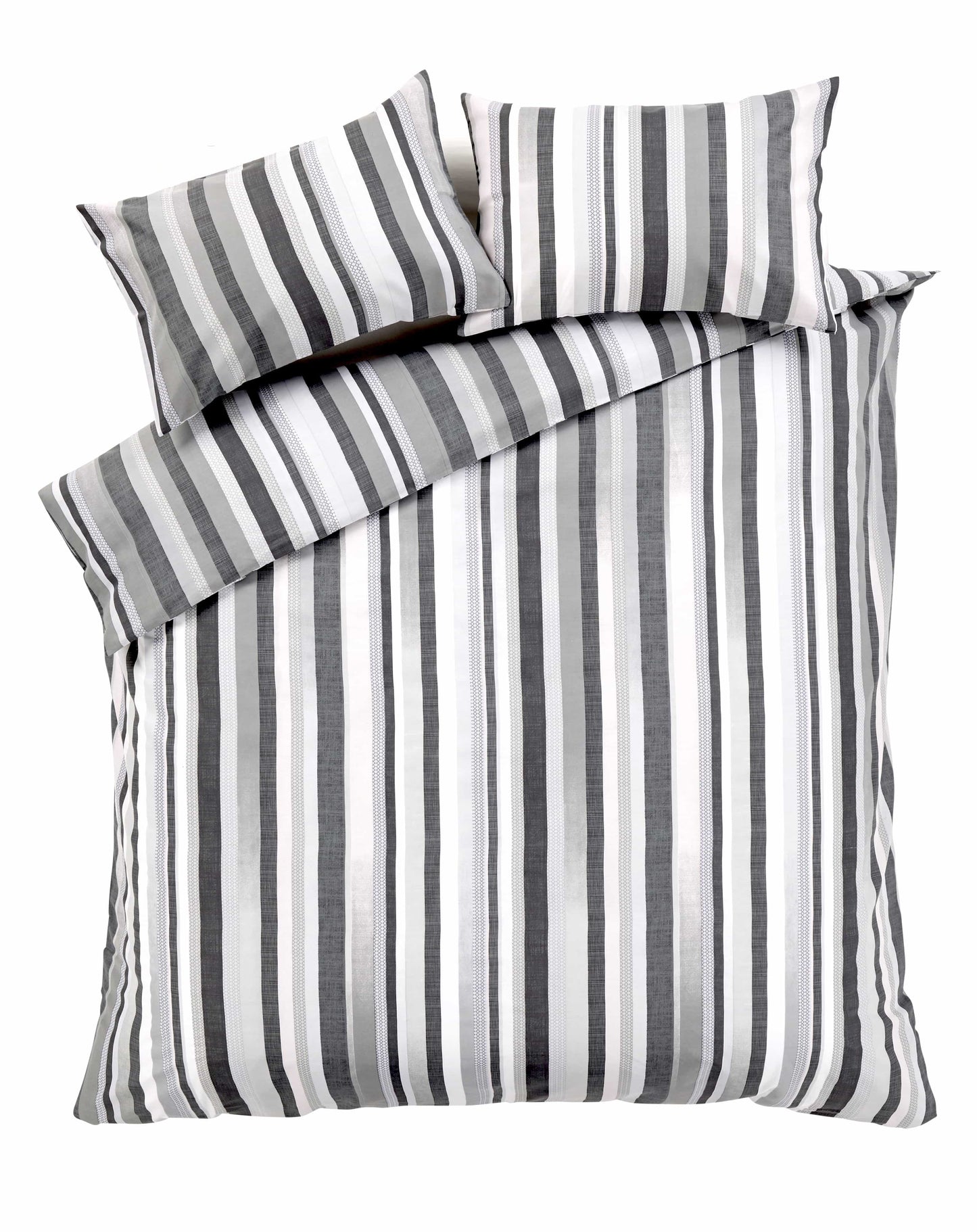 OLIVIA ROCCO Duvet Set Maine Stripe Cotton Rich Luxury Striped Design Single Double King Super King OEKO TEX Certified Designed in England
