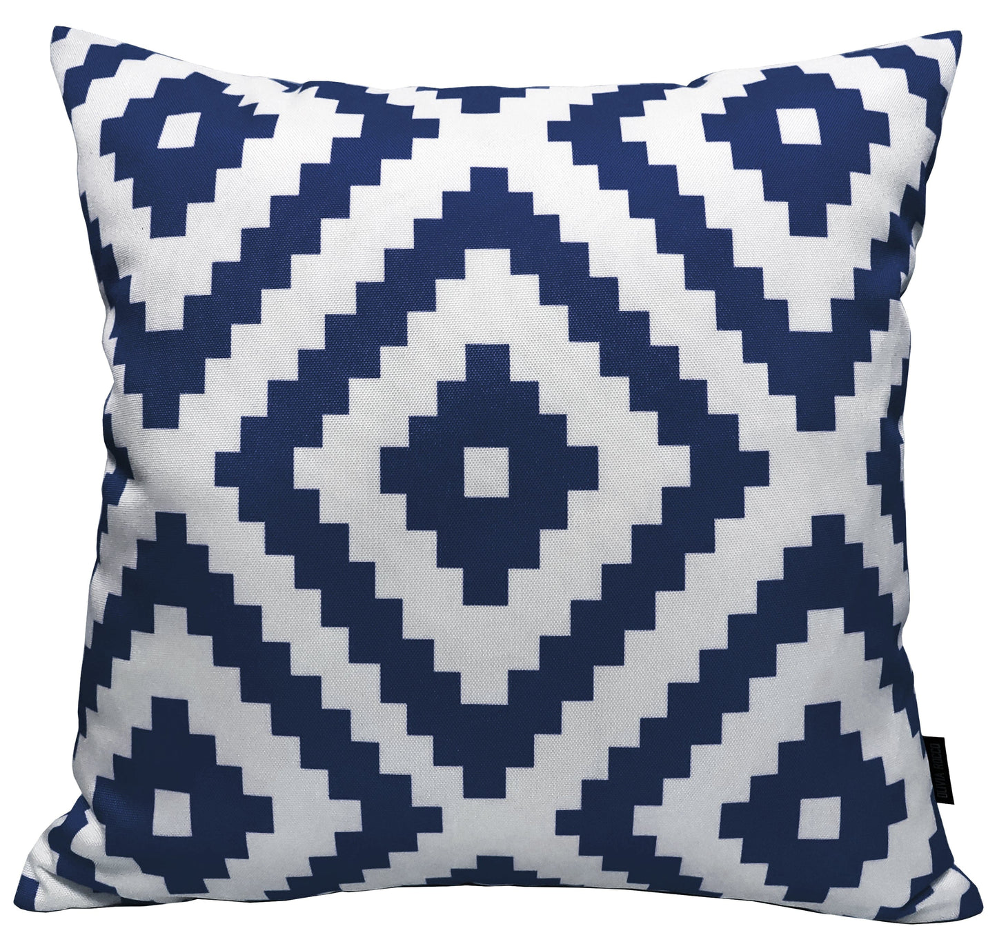 OLIVIA ROCCO Nairobi Navy Waterproof Outdoor Cushion Covers 43x43 CM Weather-Resistant Decorative Cushions For Patio And Garden