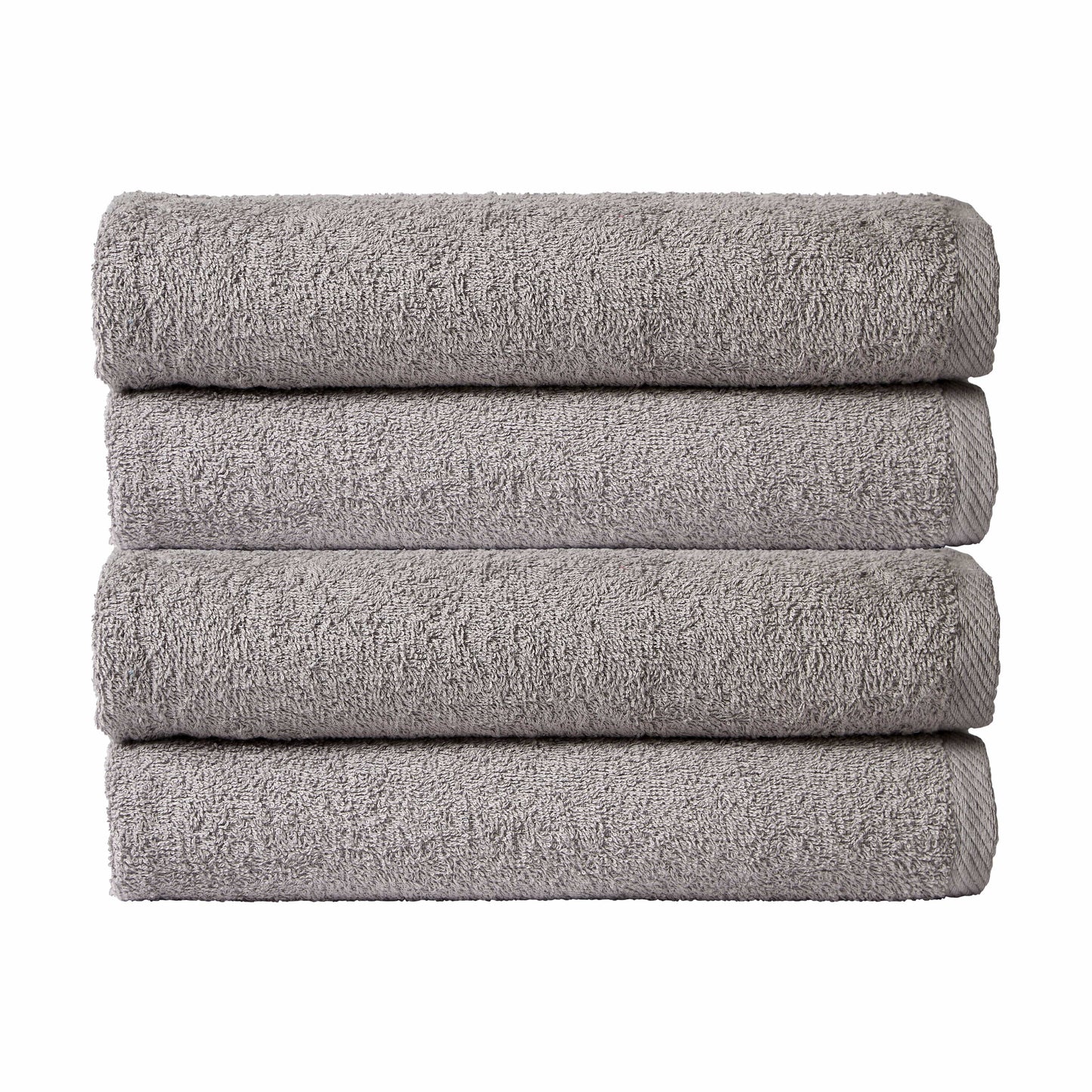 OLIVIA ROCCO Pack Of 4 Large Quick-Drying Indus Valley Cotton Bath Sheets 80x140cm Lightweight Easycare For Home Travel Gym Holidays Multiple Colours