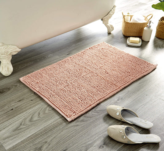 Pebbles Micro Bobble Bath Mat Pure Indian Cotton Hand Woven