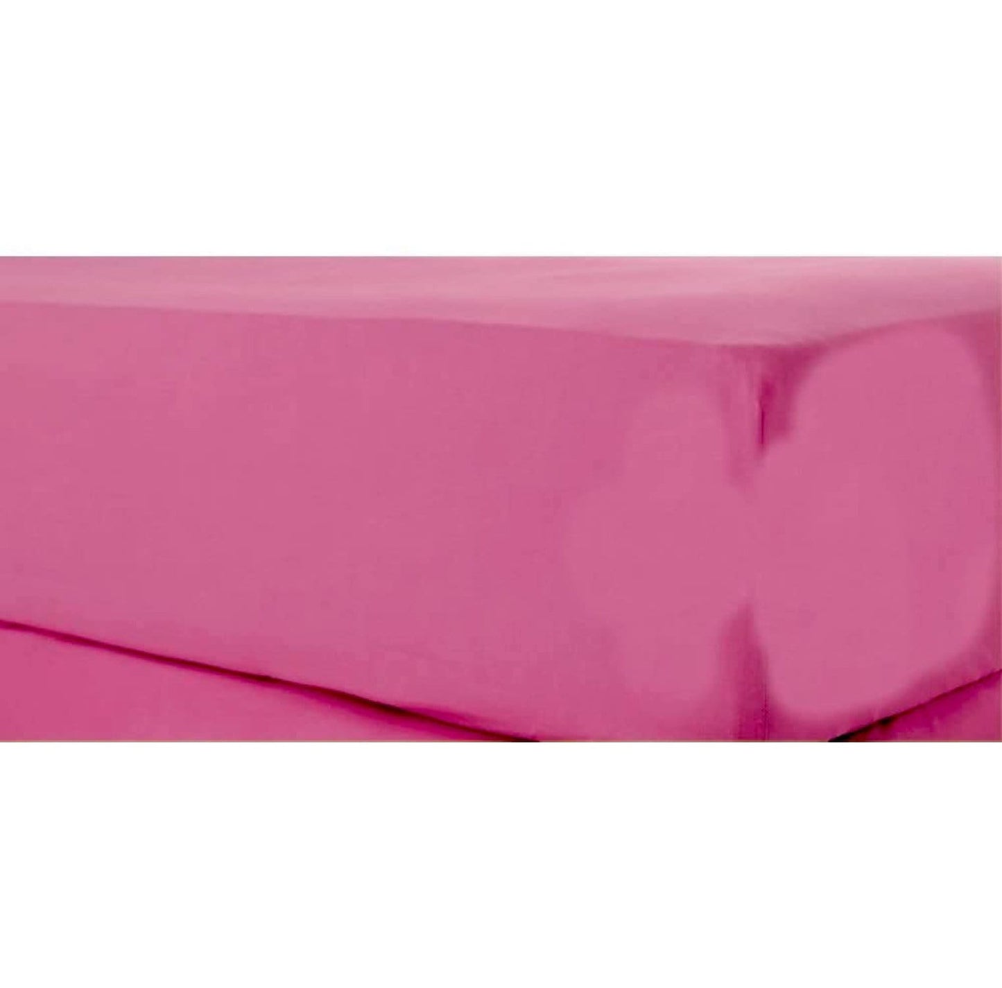 OLIVIA ROCCO Percale Fitted Sheet 180 TC Super Soft Elasticated Fit Designed In England Indus Valley Cotton Linen Multiple Sizes And Colours