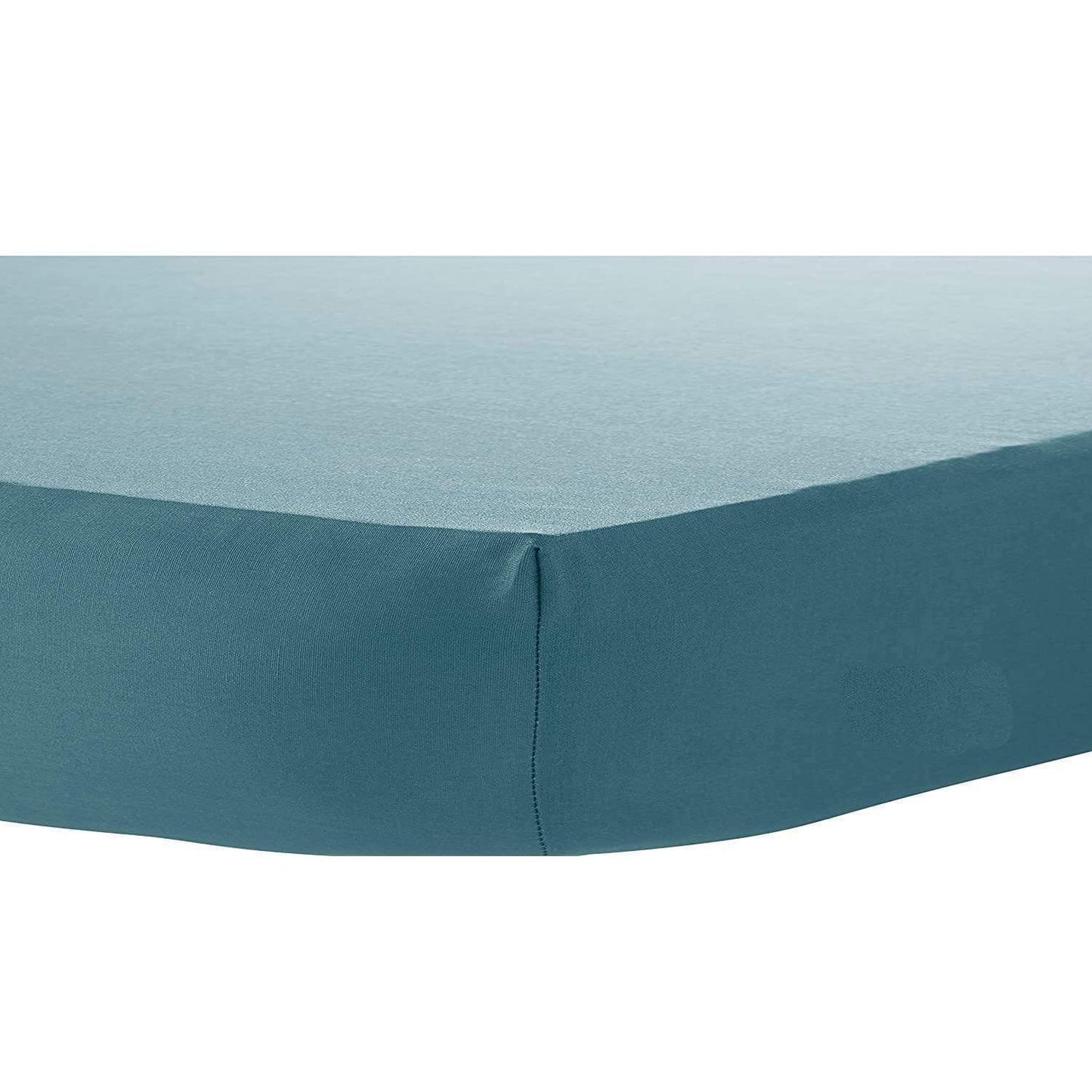 OLIVIA ROCCO Percale Fitted Sheet 180 TC Super Soft Elasticated Fit Designed In England Indus Valley Cotton Linen Multiple Sizes And Colours
