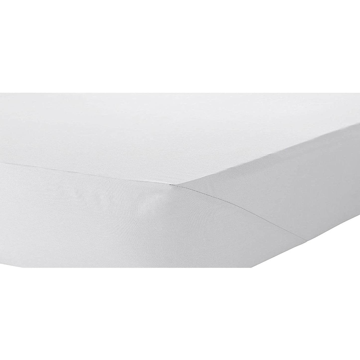 OLIVIA ROCCO Percale Fitted Sheet 180 TC Super Soft Elasticated Fit Designed In England Indus Valley Cotton Linen Multiple Sizes And Colours