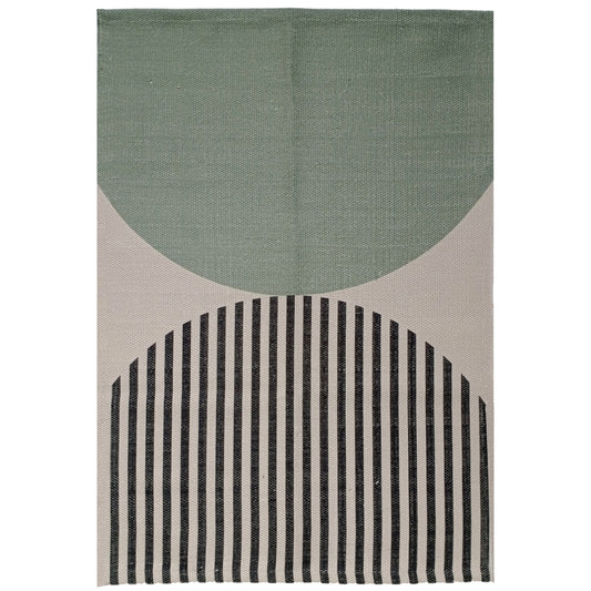 OLIVIA ROCCO Printed Rug Amphi Colour Non Slip Soft Durable Floor Rug For Living Room Bedroom Office Indoor Use Decorative