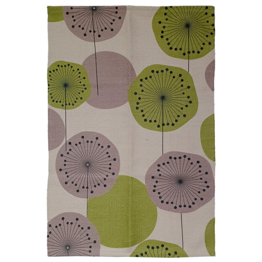 OLIVIA ROCCO Printed Rug Flor Design Modern Non Slip Soft Durable Floor Rug With Flor Color For Living Room Bedroom Office