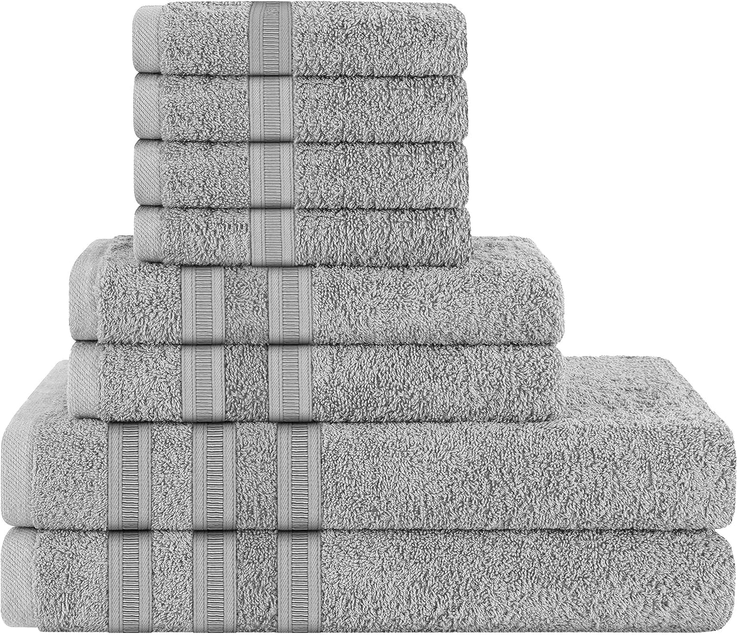 OLIVIA ROCCO Ritz Viscose Stripe Towels Super Soft Cotton Highly Absorbent Jumbo Bath Sheet Pack And Towel Bale Sets Available
