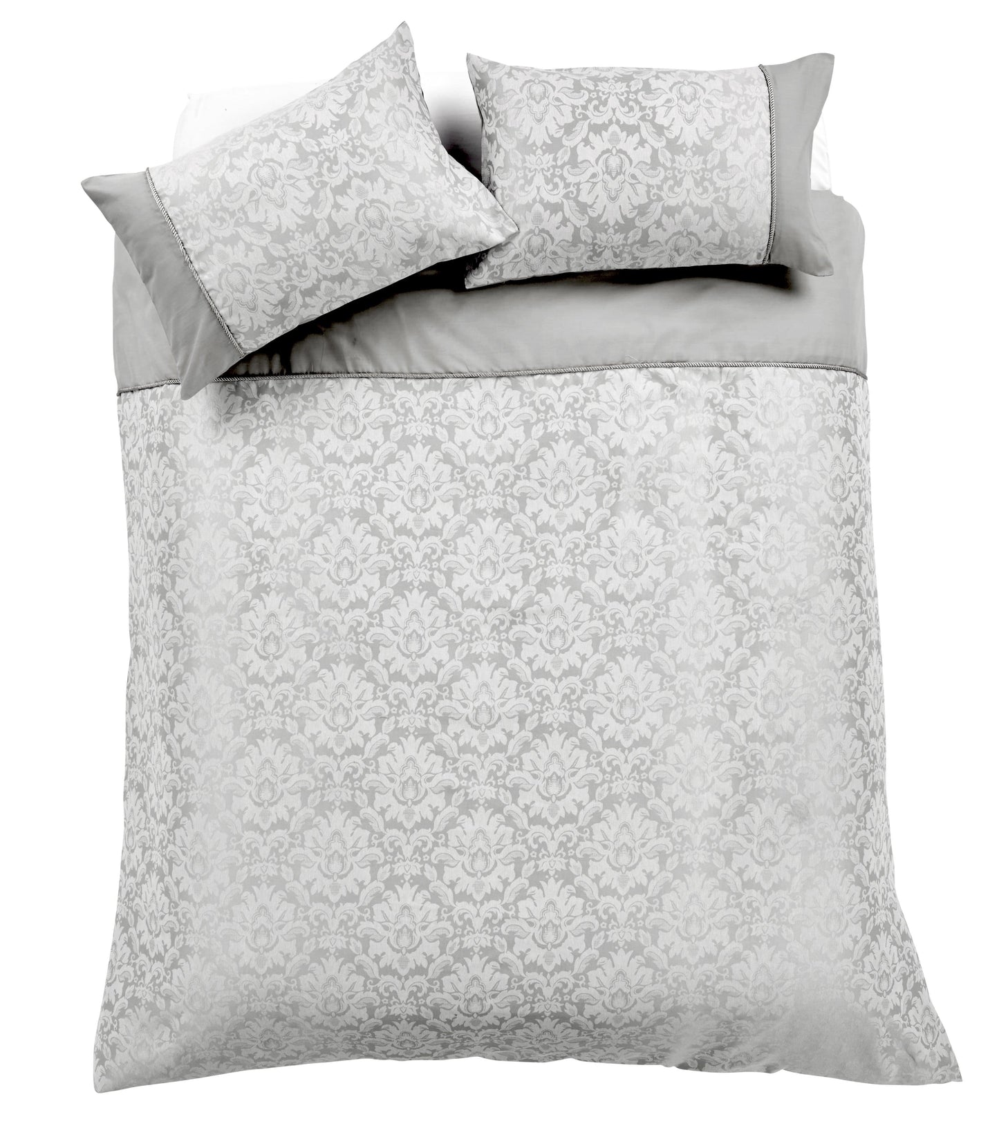 OLIVIA ROCCO Savoy Hand Woven Jacquard Cotton Quilt Cover Duvet Sets OEKO TEX Certified Cotton Rich Made In England Multiple Sizes And Colours