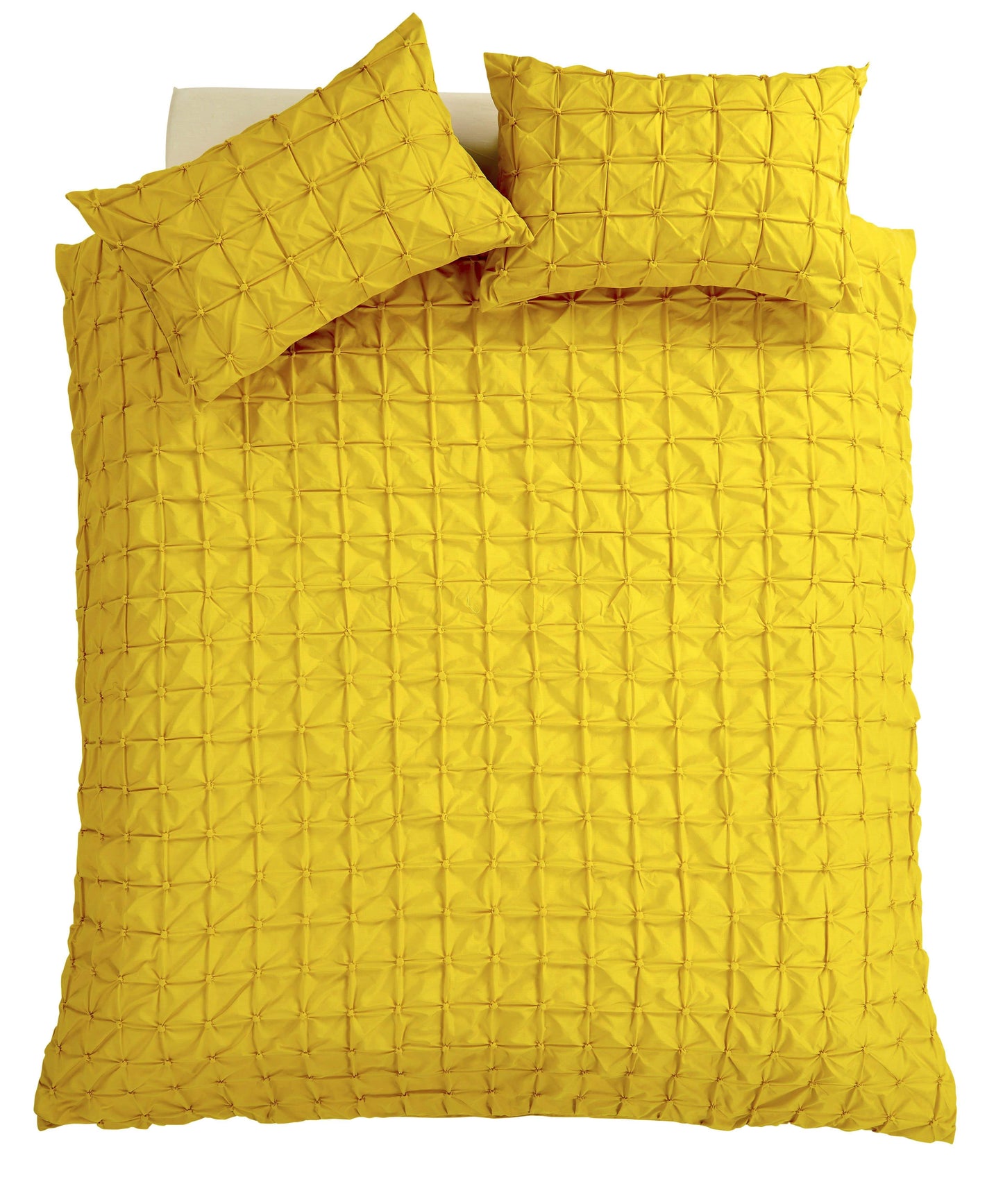 OLIVIA ROCCO Seville Duvet Set Cotton-Rich Luxury With Handmade Pintuck Detailing Super-Soft Bedding All Sizes Designed In England