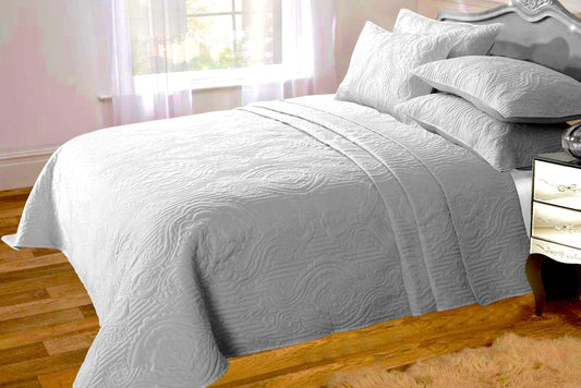 Sorrento Embossed Quilted Bedspread Set