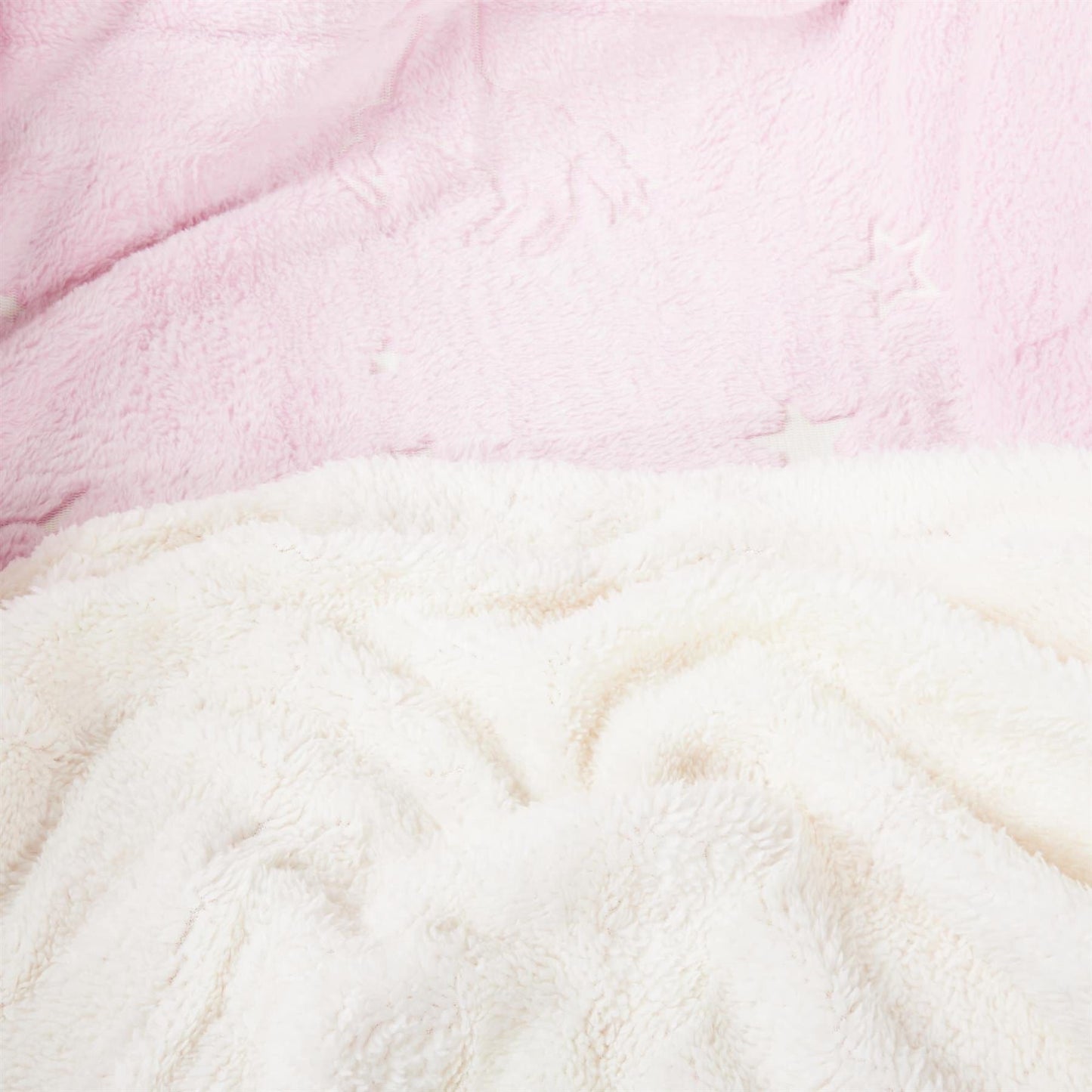 Unicorn Glow In The Dark Teddy Duvet Set Pink For Kids